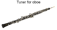 Online tuner for oboe