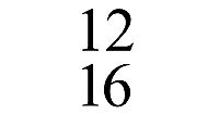 12/16 time signature example