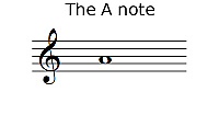 A music note