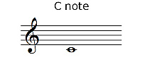 C music note