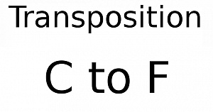 Transpose C to F