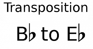 Transpose Bb to Eb