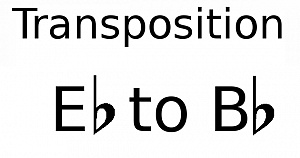 Transpose Eb to Bb