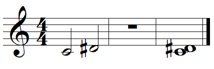 Augmented second Augmented second
