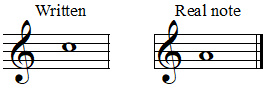 C4 sounding A3