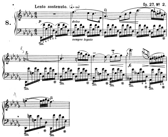 Chopin, Nocturne opus 27 n°2