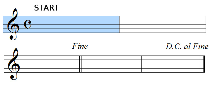 Dacapo Al Fine animation frame 1