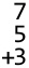 Dominant seventh chord symbol, root position, no shortcut