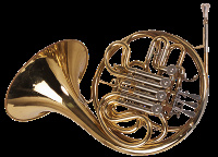 Double horn, royalty free image