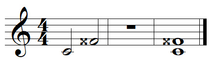 doubly augmented fourth doubly augmented fourth