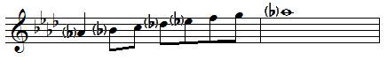 order of flats, example 2