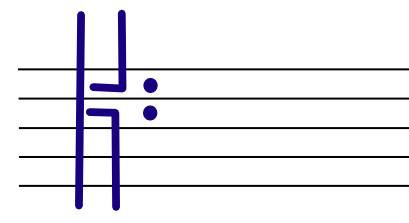 How to draw a c-clef