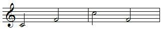 inversion fourth - fifth