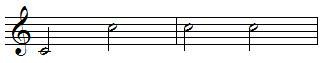 inversion octave - unison