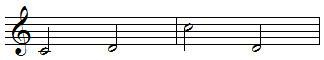 inversion second - seventh
