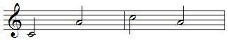 inversion sixth - third