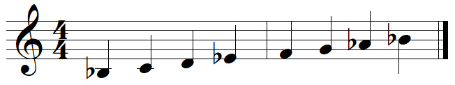 staff without key signature