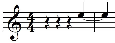 Tie example