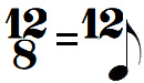 time signature 12/8