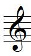 Treble clef