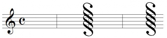 dal segno, ancient notation